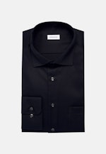 Regular Chemise d'affaires Uni in Noir |  Seidensticker Onlineshop