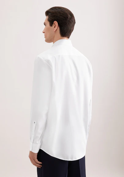 Regular Business shirt Uni in White | Seidensticker Onlineshop