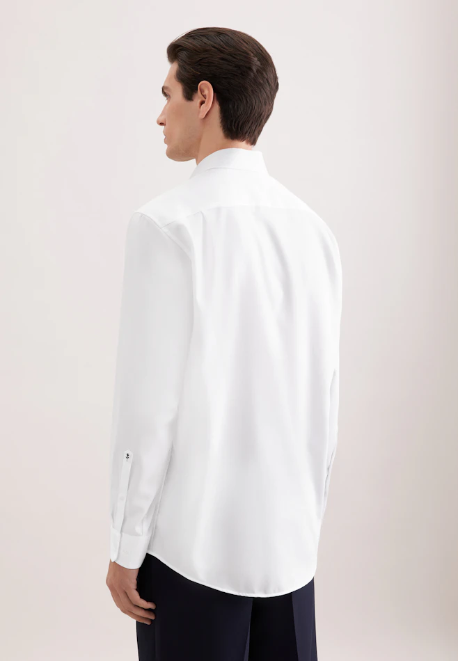 Regular Business Hemd Uni in Weiß | Seidensticker Onlineshop