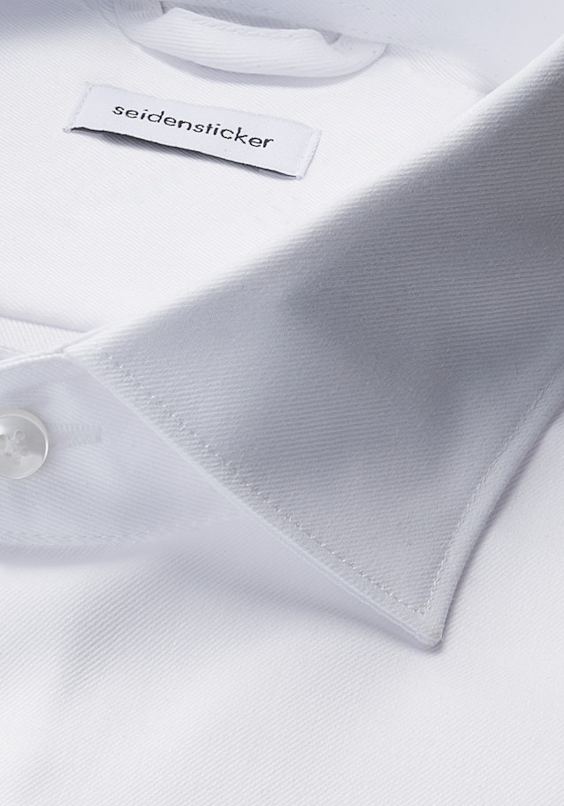 Regular Chemise d'affaires Uni in Blanc | Seidensticker Onlineshop