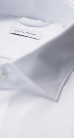 Regular Chemise d'affaires Uni in Blanc |  Seidensticker Onlineshop