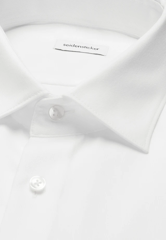 Regular Business Hemd Uni in Weiß |  Seidensticker Onlineshop