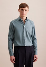 Regular Business Hemd Uni in Grün |  Seidensticker Onlineshop