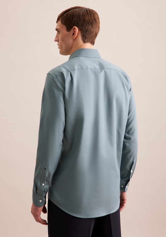 Regular Business Hemd Uni in Grün | Seidensticker Onlineshop