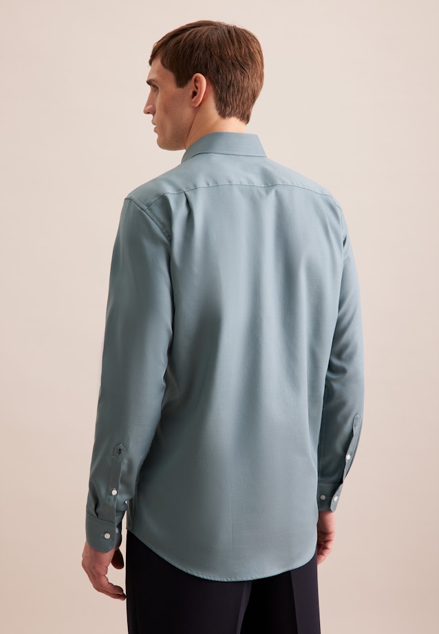 Regular Business Hemd Uni in Grün |  Seidensticker Onlineshop