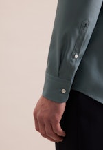 Regular Business Hemd Uni in Grün |  Seidensticker Onlineshop