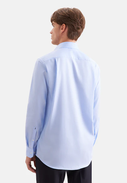 Regular Business Hemd Uni in Mittelblau |  Seidensticker Onlineshop