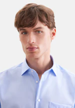 Regular Business shirt Uni in Middle Blue |  Seidensticker Onlineshop