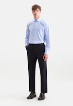 Regular Business shirt Uni in Middle Blue |  Seidensticker Onlineshop