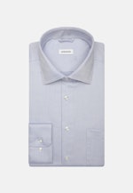 Non-iron Twill Business shirt in Regular with Kent-Collar in Light Blue |  Seidensticker Onlineshop