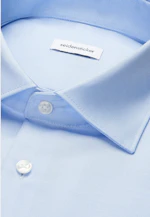 Regular Business shirt Uni in Middle Blue |  Seidensticker Onlineshop