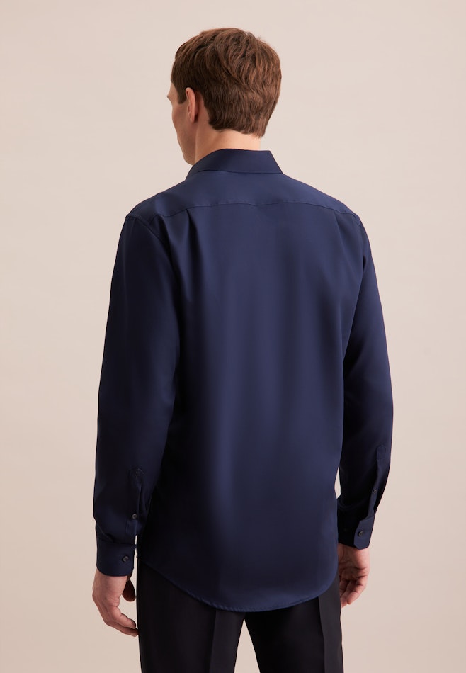 Regular Business shirt Uni in Dunkelblau | Seidensticker online shop