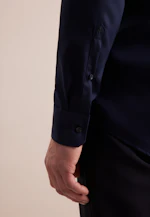 Regular Business Hemd Uni in Dunkelblau |  Seidensticker Onlineshop