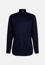 Regular Business Hemd Uni in Dunkelblau |  Seidensticker Onlineshop