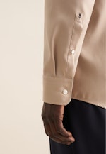 Regular Business Hemd Uni in Beige |  Seidensticker Onlineshop
