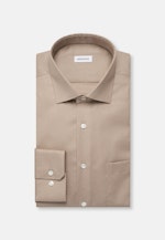 Regular Business Hemd Uni in Beige |  Seidensticker Onlineshop