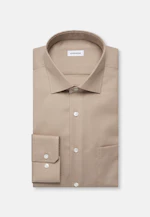 Regular Business Hemd Uni in Beige |  Seidensticker Onlineshop