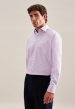 Regular Business Hemd Uni in Lila |  Seidensticker Onlineshop