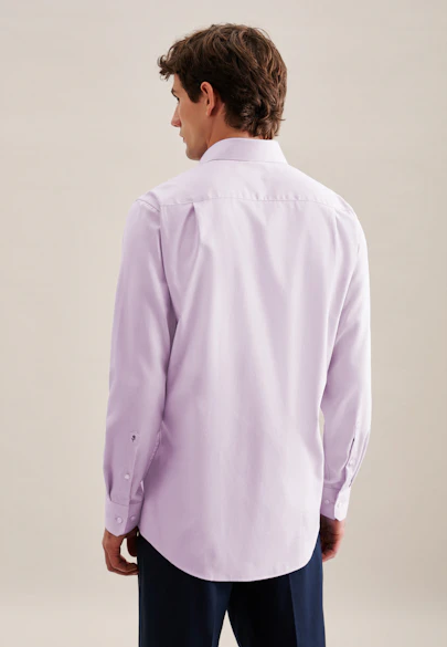Regular Business Hemd Uni in Lila |  Seidensticker Onlineshop
