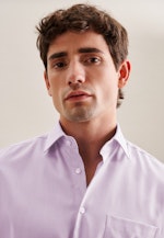 Regular Business Hemd Uni in Lila |  Seidensticker Onlineshop