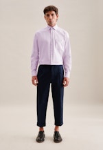 Regular Business Hemd Uni in Lila |  Seidensticker Onlineshop