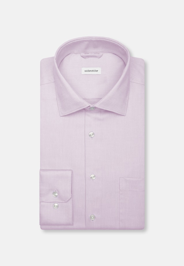Regular Business Hemd Uni in Lila |  Seidensticker Onlineshop