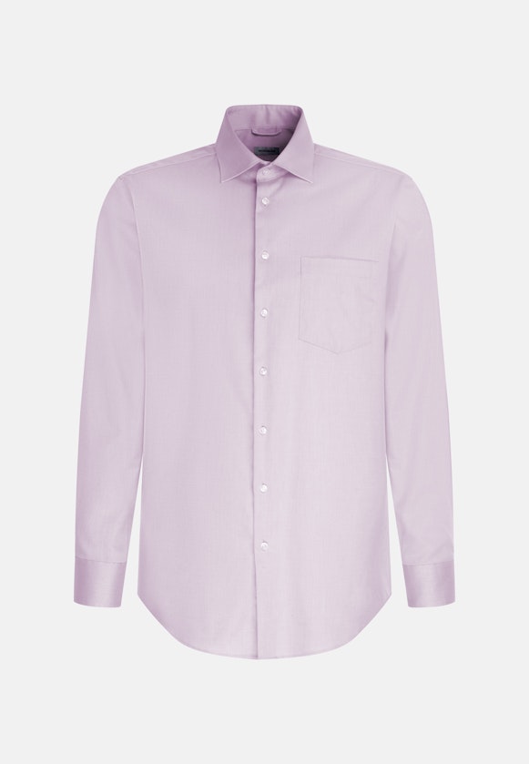 Regular Business Hemd Uni in Lila |  Seidensticker Onlineshop