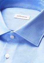 Regular Business shirt Uni in Mittelblau |  Seidensticker Onlineshop