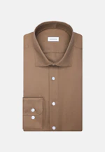 Regular Business shirt Uni in Braun |  Seidensticker Onlineshop