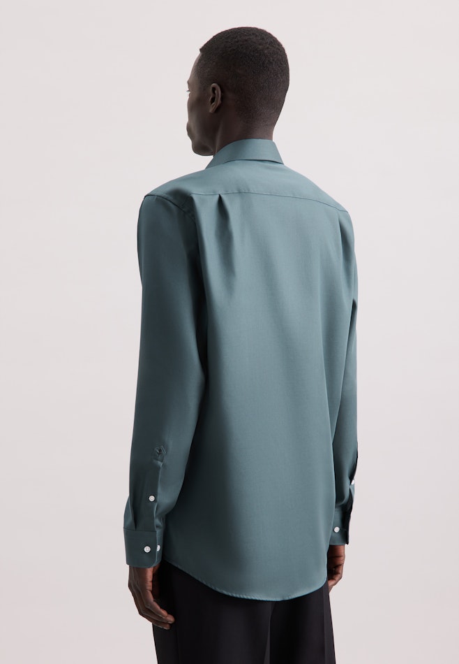 Regular Chemise d'affaires Uni dans Vert | Boutique en ligne Seidensticker