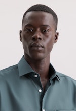 Regular Business Hemd Uni in Grün |  Seidensticker Onlineshop