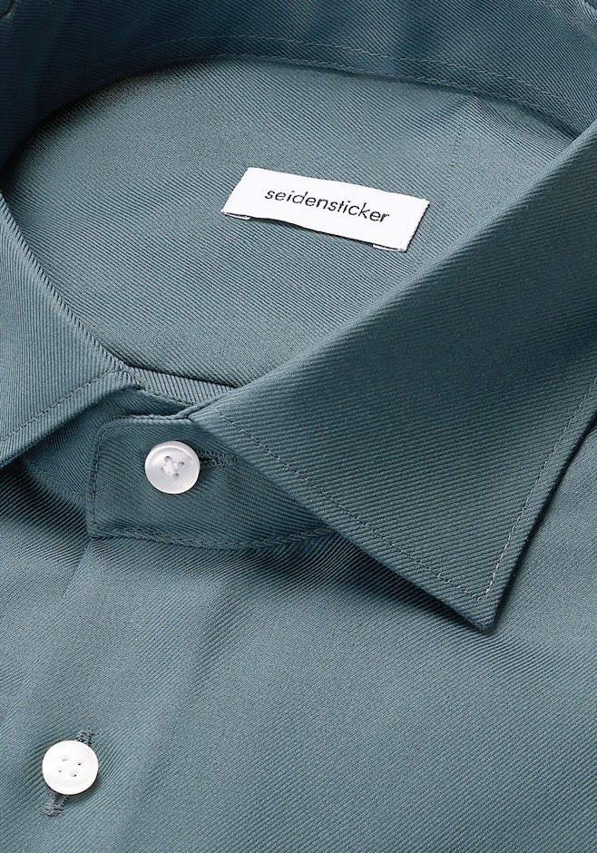Regular Chemise d'affaires Uni dans Vert | Boutique en ligne Seidensticker