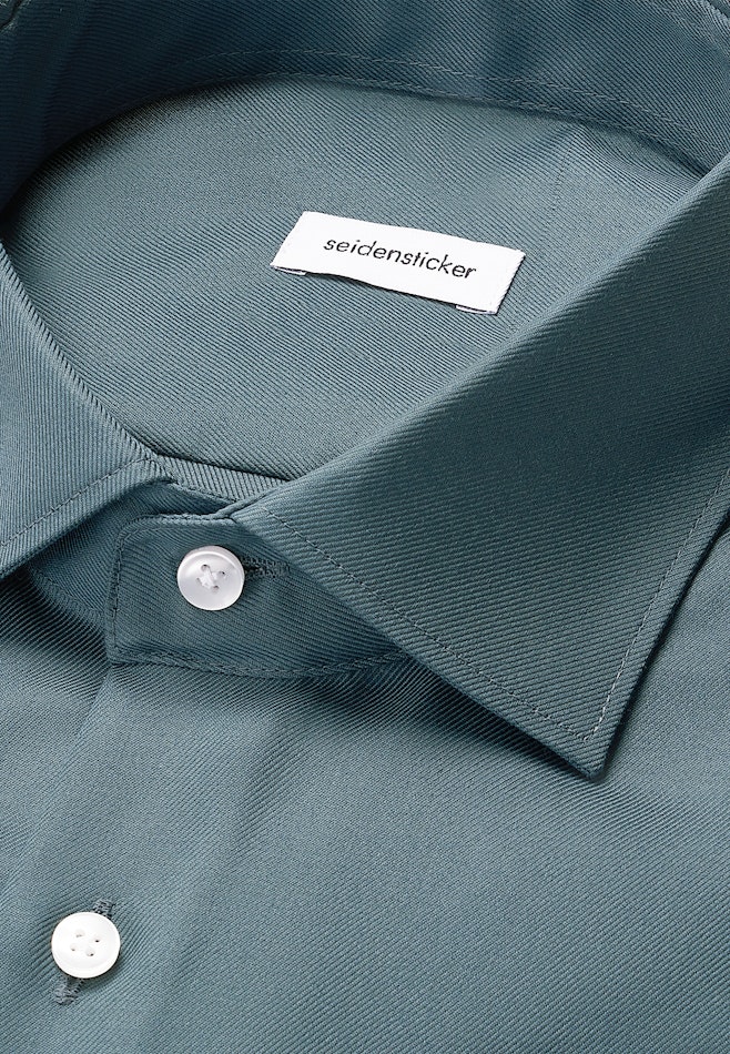 Regular Business Hemd Uni in Grün | Seidensticker Onlineshop