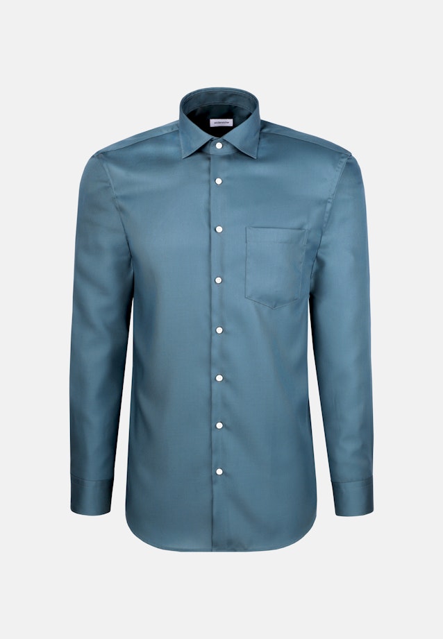 Regular Business Hemd Uni in Grün |  Seidensticker Onlineshop