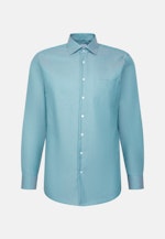 Regular Business Hemd Uni in Türkis |  Seidensticker Onlineshop