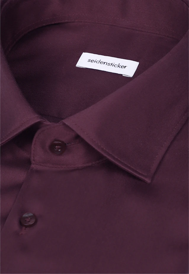 Regular Business Hemd Uni in Rot |  Seidensticker Onlineshop