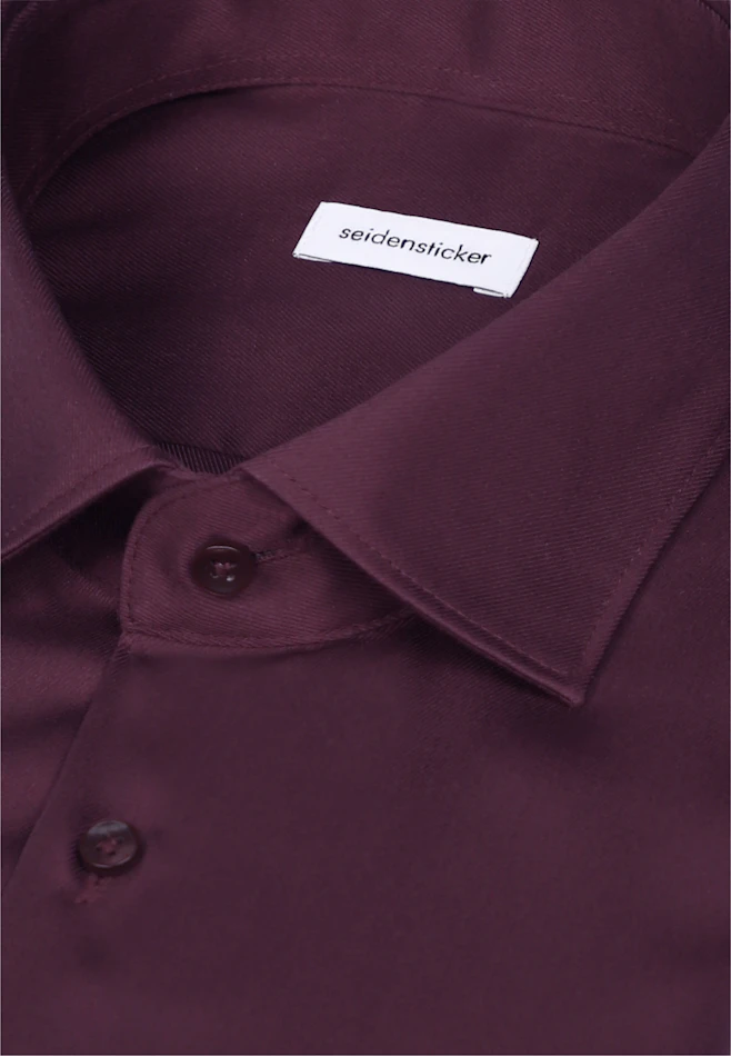 Regular Business Hemd Uni in Rot | Seidensticker Onlineshop