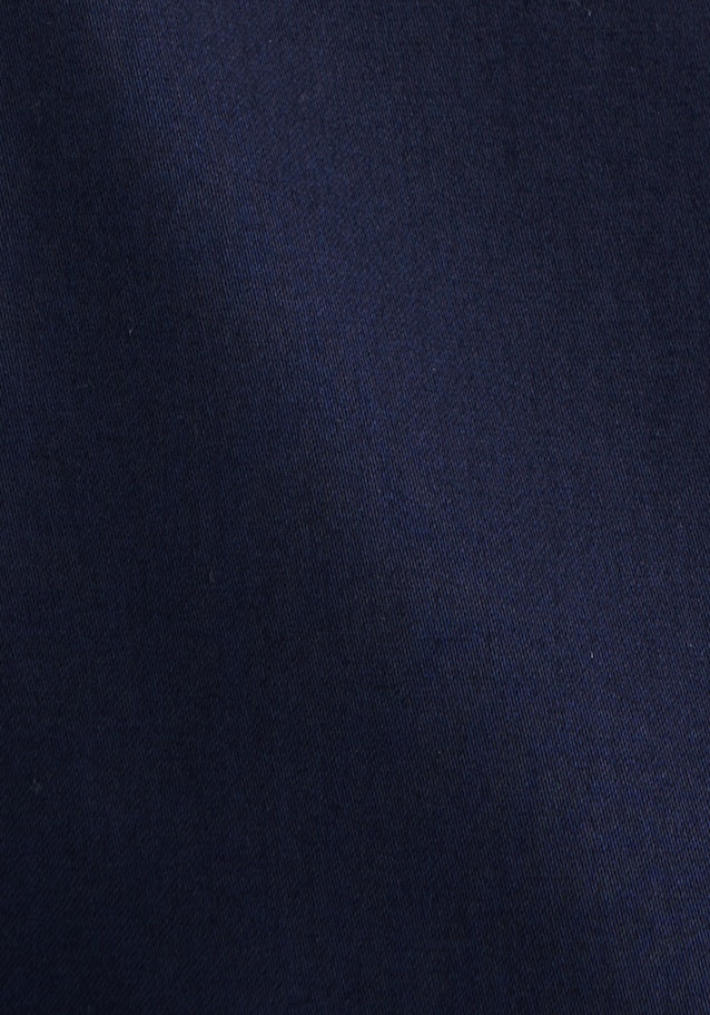 3/4-sleeve Satin Tunic in Dark Blue |  Seidensticker Onlineshop