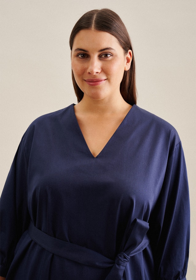 Robe Uni in Bleu Foncé | Seidensticker Onlineshop