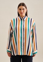 Curvy Kragen Longbluse Oversized in Ecru |  Seidensticker Onlineshop