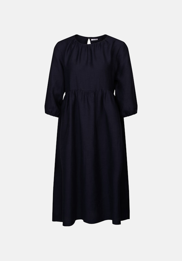Kleid Uni in Dunkelblau | Seidensticker Onlineshop
