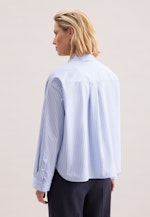 Oversized Hemdbluse Boxy in Hellblau |  Seidensticker Onlineshop