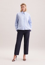 Oversized Hemdbluse Boxy in Hellblau |  Seidensticker Onlineshop