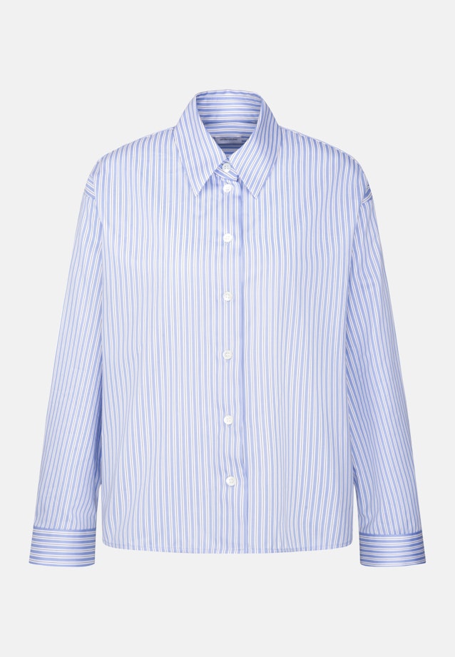 Oversized Hemdbluse Boxy in Hellblau |  Seidensticker Onlineshop