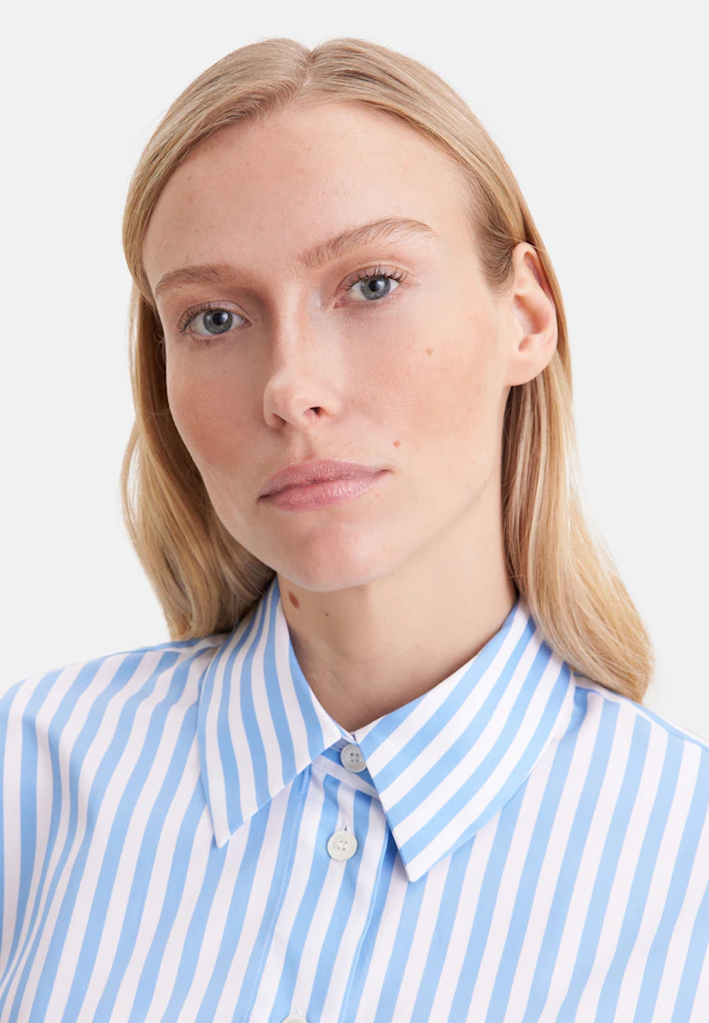 Chemise blouse oversize coupe boxy in Bleu Clair |  Seidensticker Onlineshop