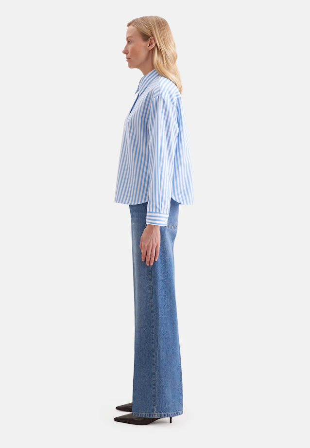 Chemise blouse oversize coupe boxy in Bleu Clair |  Seidensticker Onlineshop