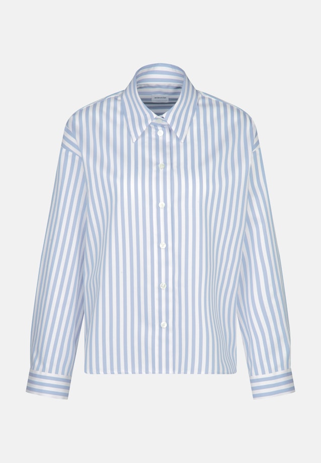 Oversized Hemdbluse Boxy in Hellblau |  Seidensticker Onlineshop