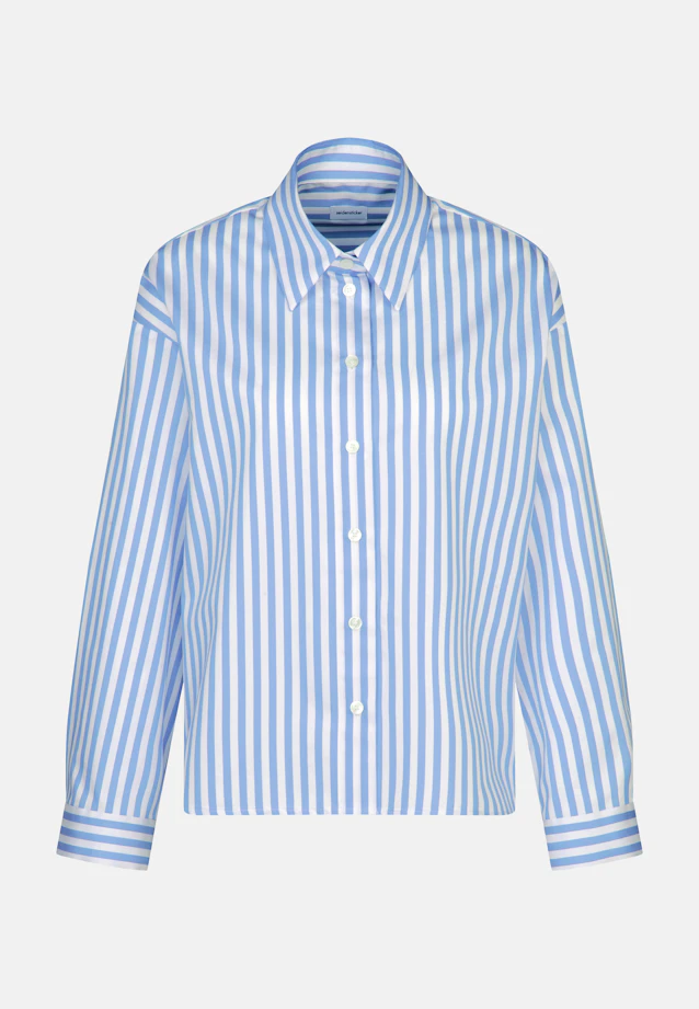 Chemise blouse oversize coupe boxy in Bleu Clair |  Seidensticker Onlineshop