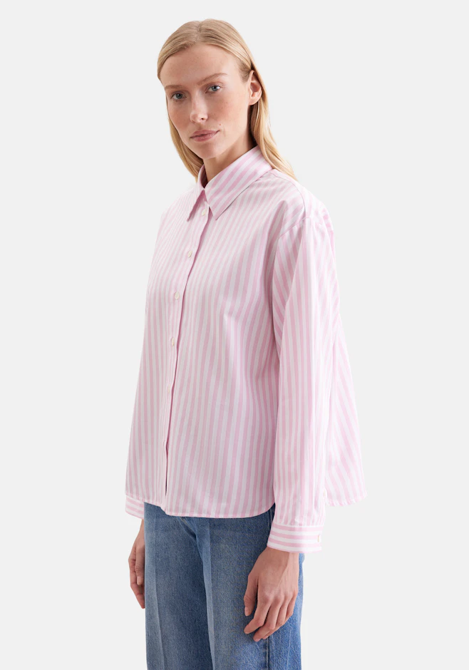 Oversized Hemdbluse Boxy in Rosa | Seidensticker Onlineshop