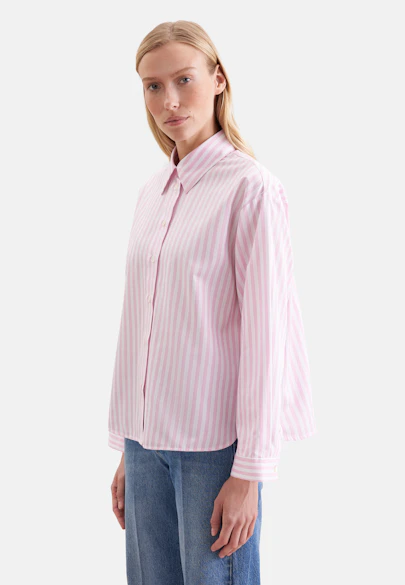 Oversized Hemdbluse Boxy in Rosa |  Seidensticker Onlineshop